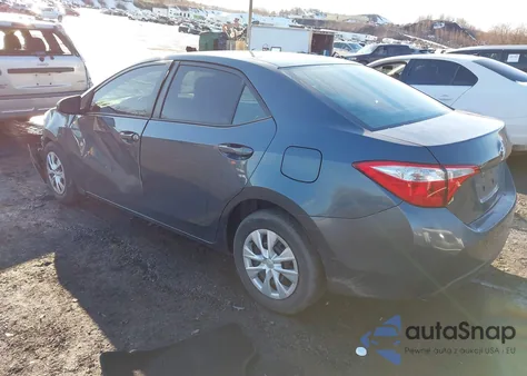 2015 Toyota Corolla L from USA, damaged, VIN 2T1BURHE9FC292649